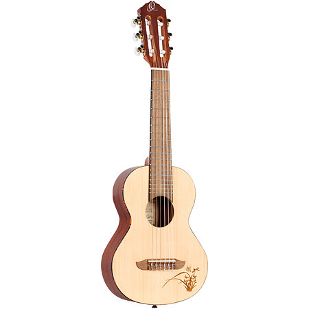 Guitarlélé Épicéa/Acajou Natural Ortega