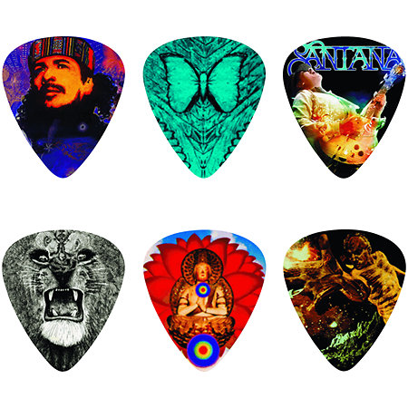 SANPT02H Santana Heavy Boîte de 6 Dunlop