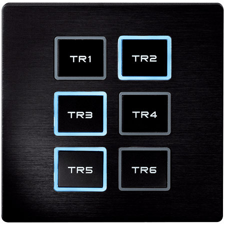 Showtec Télécommande mural pour TR-512 Install/Pocket Noir