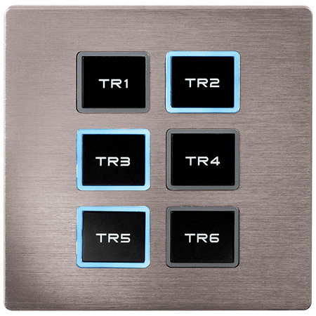 Télécommande mural pour TR-512 Install/Pocket Gris Showtec