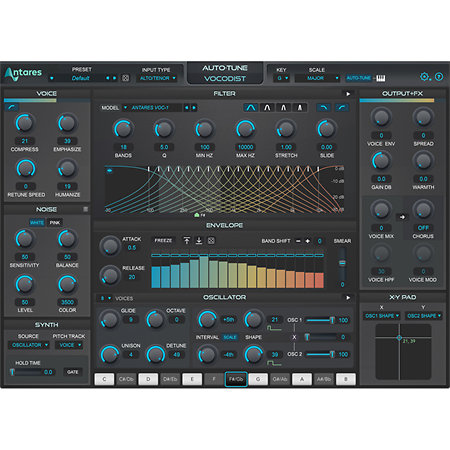 Bundle AutoTune Pro 11 + AutoKey 2 + Vocodist Antares