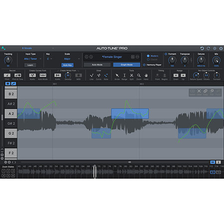 Bundle AutoTune Pro 11 + AutoKey 2 + Vocodist Antares