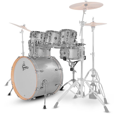 CM2-E627-SS Catalina Maple Silver Sparkle Gretsch Drums