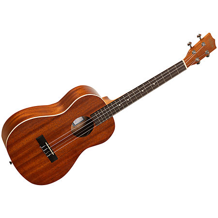 Kala Satin Mahogany Bariton électro-acoustique Gaucher