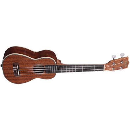 Gloss Mahogany Long Neck Soprano + Housse Kala