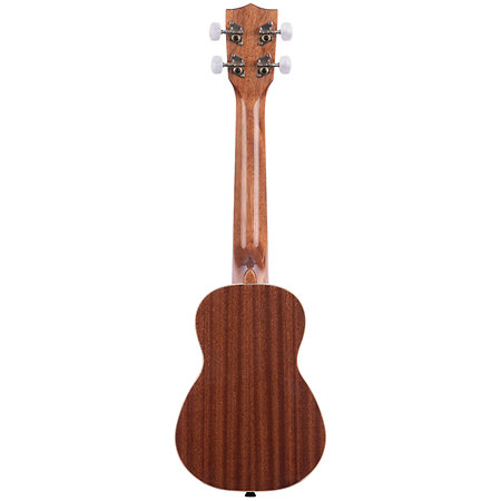 Gloss Mahogany Long Neck Soprano + Housse Kala