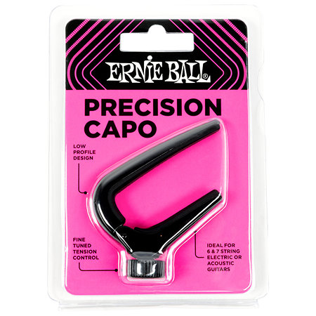 9631 Precision Capo Black Ernie Ball