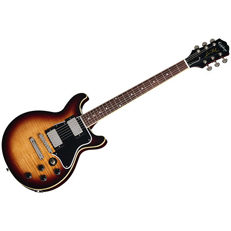 Epiphone Les Paul Special Double Cut Figured Bourbon Burst