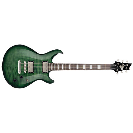 Cort M600 Trans Green Burst