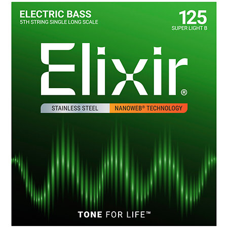 13426 Stainless Steel Bass 0125 Elixir