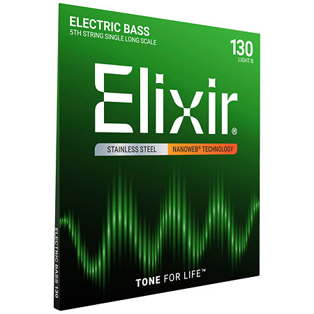 Elixir 13436 Stainless Steel Bass 130