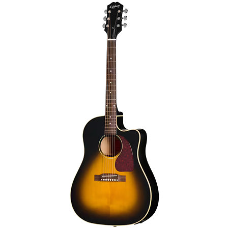 J-45 Standard EC Vintage Sunburst + Housse Epiphone