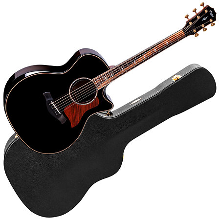 Taylor Builder's Edition 814ce Next Generation Blacktop + Etui