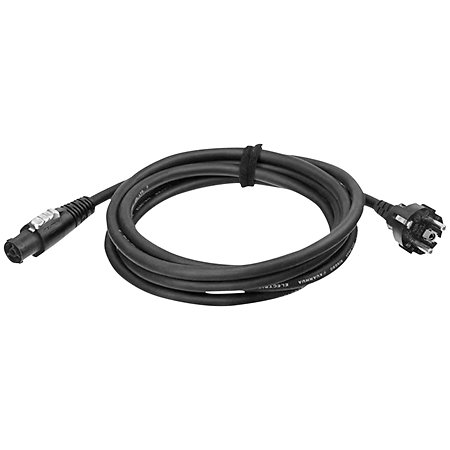 Power Cable powerCON TRUE1 vers Schuko droit 3 x 2,5 mm² 1,5 m Neutrik