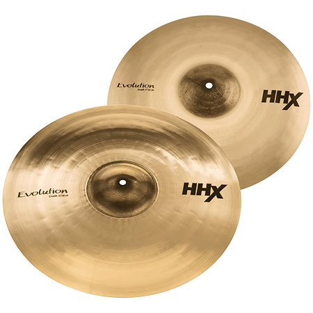 Sabian 15004XEB HHX Evolution Crash Pack 17" et 19"