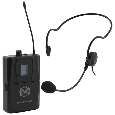 Pack e-GO + Housse + Micro HF + Boîtier émetteur ceinture + micro serre-tête Elokance