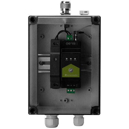 Lumenradio Boîtier IP67 sur rail DIN