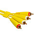 U 97001 YL Ultimate RCA / RCA 1,5 m Yellow UDG
