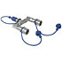 CO2 3/8 Q-Lock 2-way Splitter Showtec