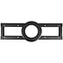 Support encastré Flush pour projecteur Pendant 75 Q6 Showtec