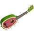 Novelty Watermelon Soprano + Housse Kala