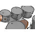 CM2-E627-SS Catalina Maple Silver Sparkle Gretsch Drums