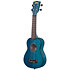 Exotic Mahogany Soprano Transparent Blue + Housse Kala