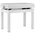Banquette Piano Étudiant White Gewa