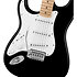 Squier Sonic Stratocaster MN Black Gaucher Squier by FENDER