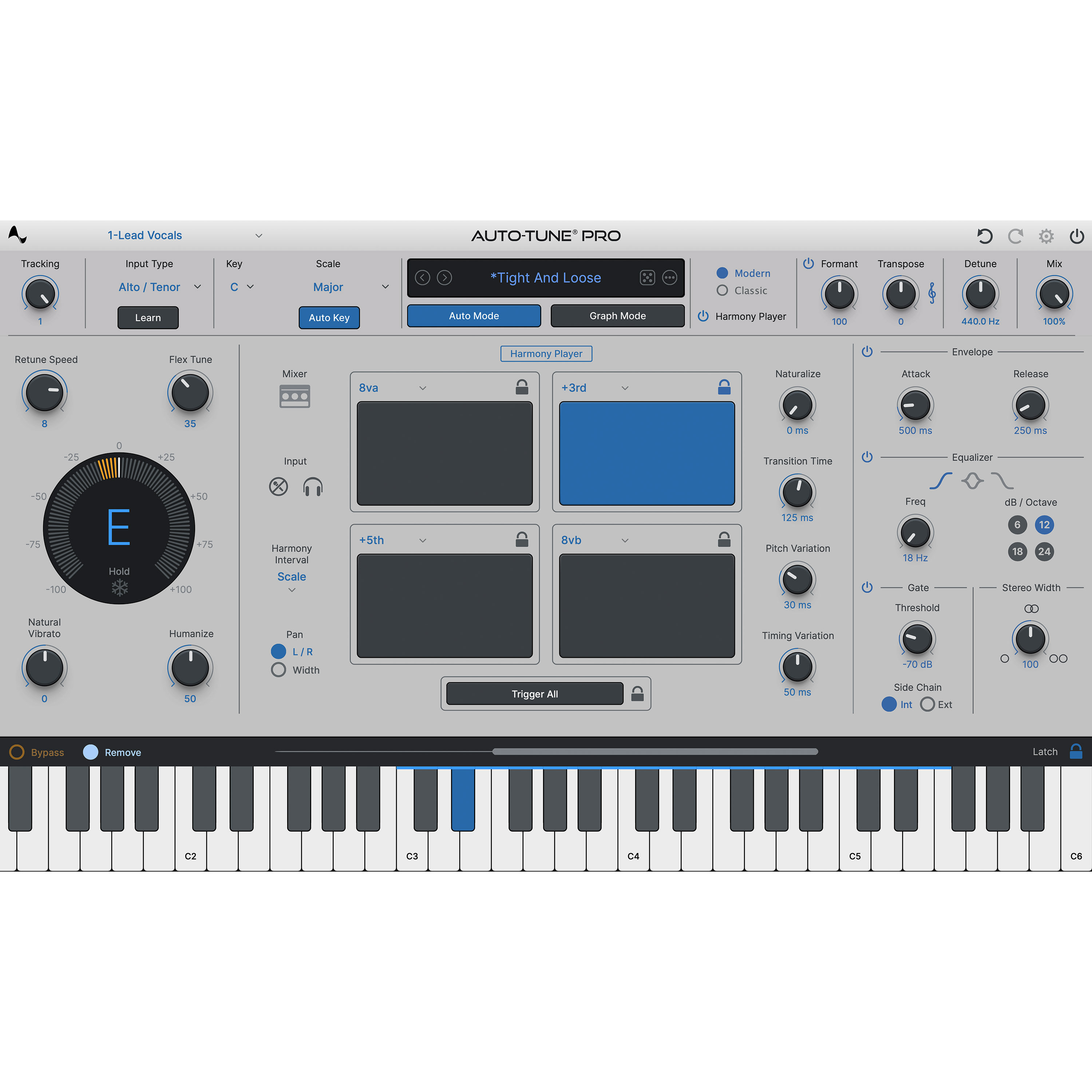 Antares Bundle AutoTune Pro 11 + AutoKey 2 + Vocodist - Logiciel ...