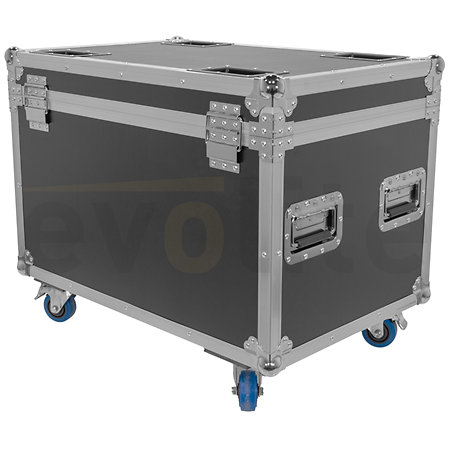 Pack IPAR400VW-Z x 6 + Flight case Evolite