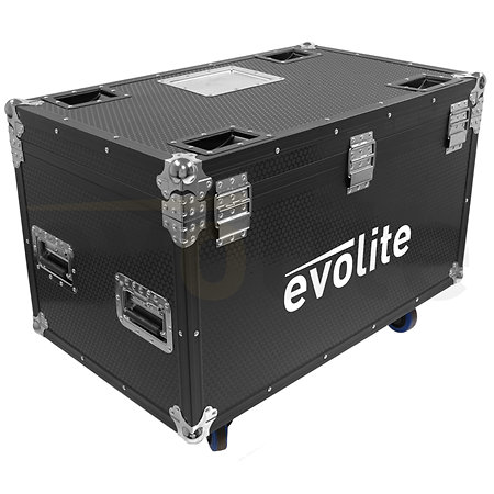 Pack PARCOB150 UV IP x 8 + Flight Case Evolite