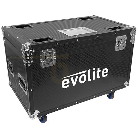 Pack PARCOB150 RGBW IP x 8 + Flight case Evolite