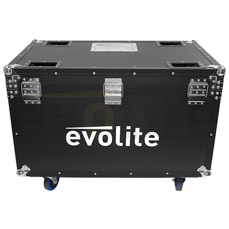 Pack PARCOB150 RGBW IP x 8 + Flight case Evolite