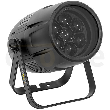 Pack IPAR740RGBW-Z x 6 +  Flight case Evolite