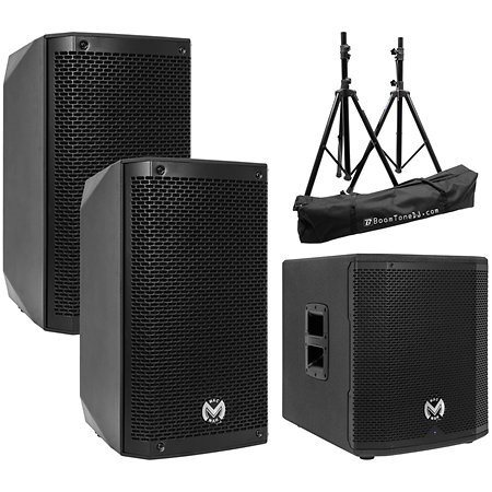 Mac Mah Pack AS 108 (la paire) + AS 812 Sub + BoomTone DJ SV 200 II