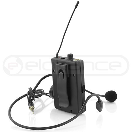 Pack e-GO + Housse + Micro HF + Boîtier émetteur ceinture + micro serre-tête Elokance