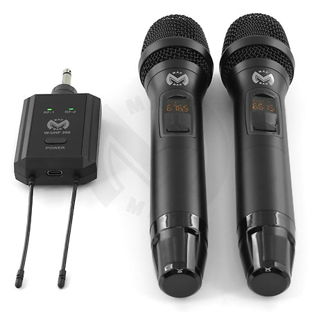 Pack W-UHF Bodypack(la paire) + W-UHF 200 M Mac Mah