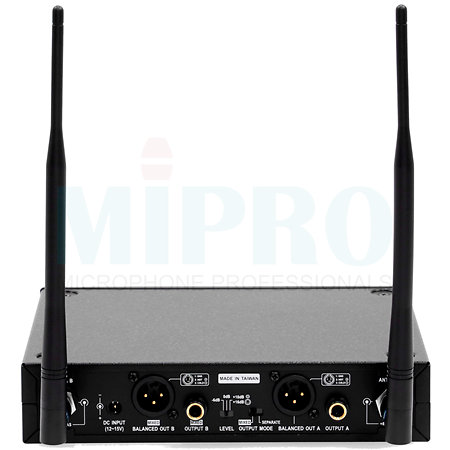 Pack MU 55HNS (x2) + Récepteur + Émetteur (x2) + Malette Mipro