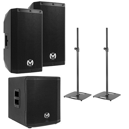 Mac Mah Pack AS 110 (la paire) + AS 812 Sub + Plugger ST180 (la paire)