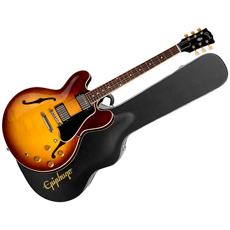Gibson ES-335 50s Vintage Tobacco Burst + Etui