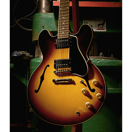 ES-335 50s Vintage Tobacco Burst + Etui Gibson