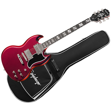 Epiphone Futura SG Custom Midnight Ember Shift + Housse