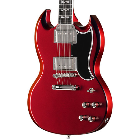 Futura SG Custom Midnight Ember Shift + Housse Epiphone
