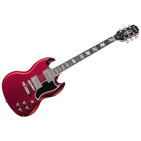 Futura SG Custom Midnight Ember Shift + Housse Epiphone