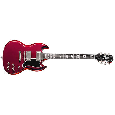 Futura SG Custom Midnight Ember Shift + Housse Epiphone