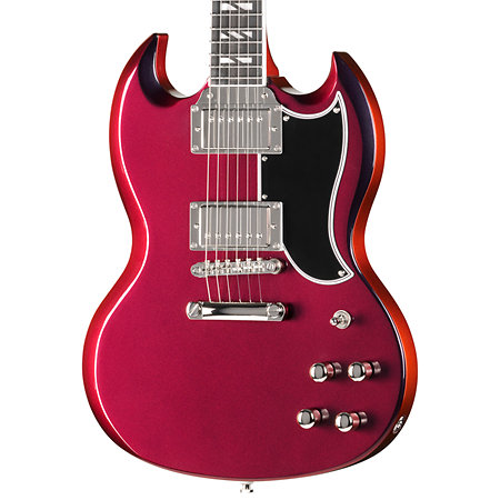 Futura SG Custom Midnight Ember Shift + Housse Epiphone