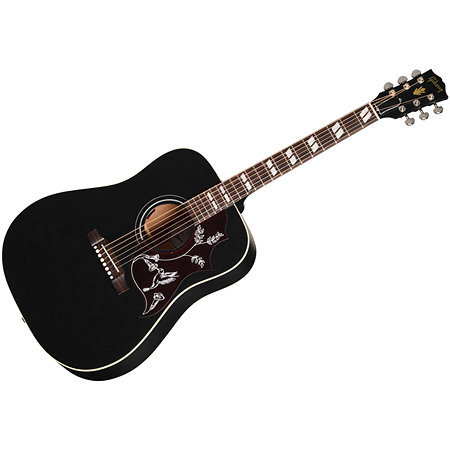 Hummingbird Special Satin Ebony + Housse Gibson