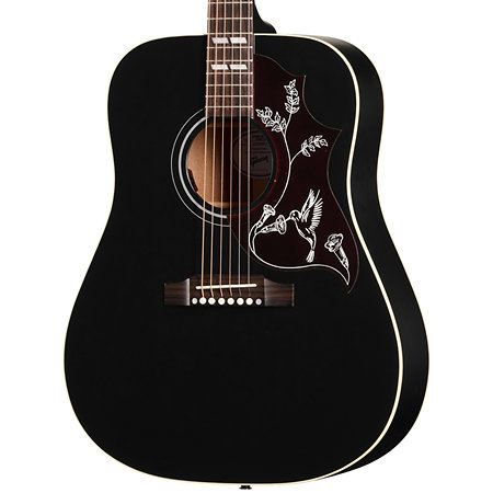Hummingbird Special Satin Ebony + Housse Gibson