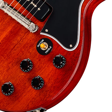 1960 Les Paul Special Double Cut Reissue Cherry Red + Étui Epiphone